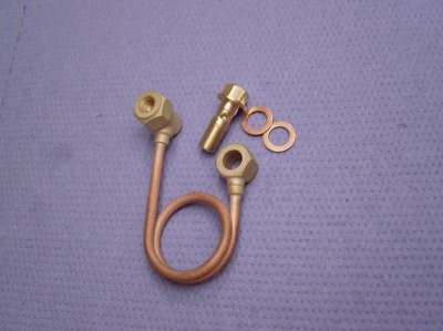 Manometersyphon doppelt links