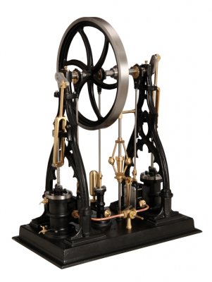 Bockdampfmaschine Sachsenberg Modelldampfmaschine